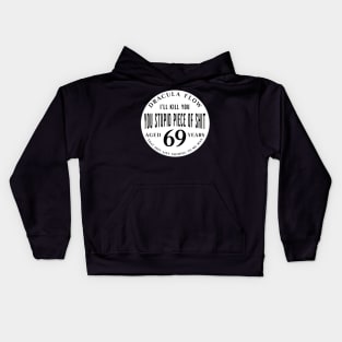 Dracula Flow Aged 69 Years Kids Hoodie